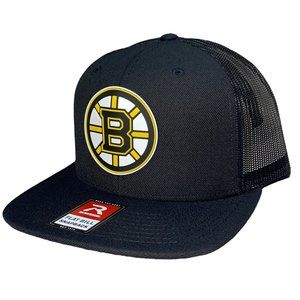 Boston Bruins 3D Flat Bill Wool Blend Hat- Black